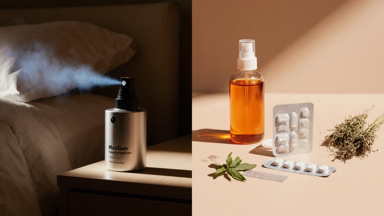 MaxGun Sublingual Sildenafil Spray versus Other ED Options - Detailed Comparison