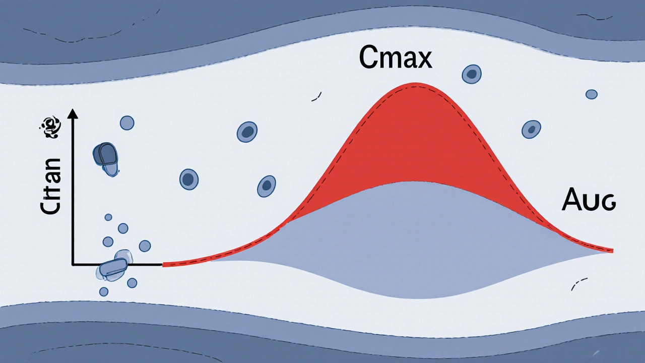Cmax and AUC in Bioequivalence: What Peak Concentration and Total Exposure Really Mean