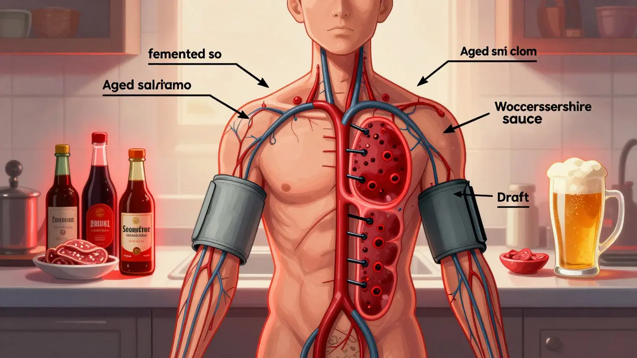 Fermented Foods and MAOIs: Tyramine Triggers Beyond Cheese
