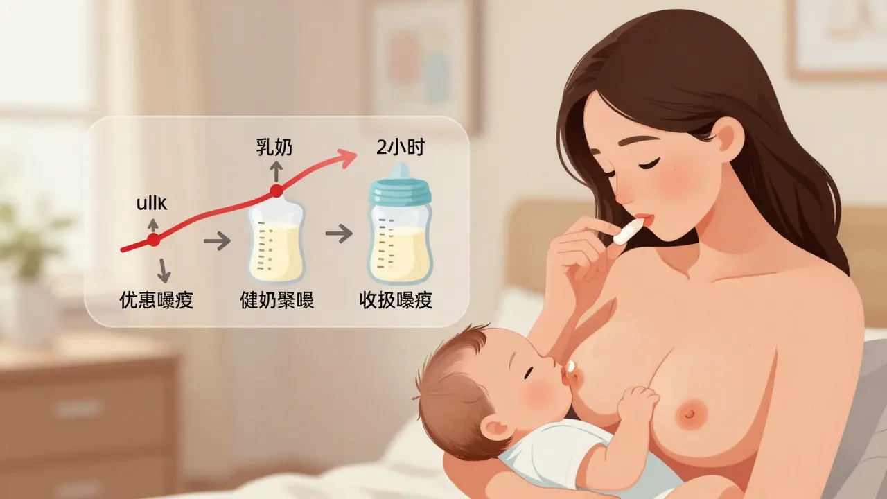 How to Time Medication Doses to Reduce Infant Exposure During Breastfeeding