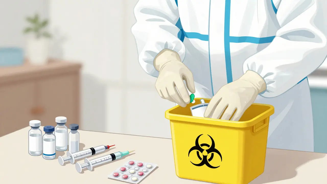 Safe Hazardous Medication Disposal for Chemotherapy at Home