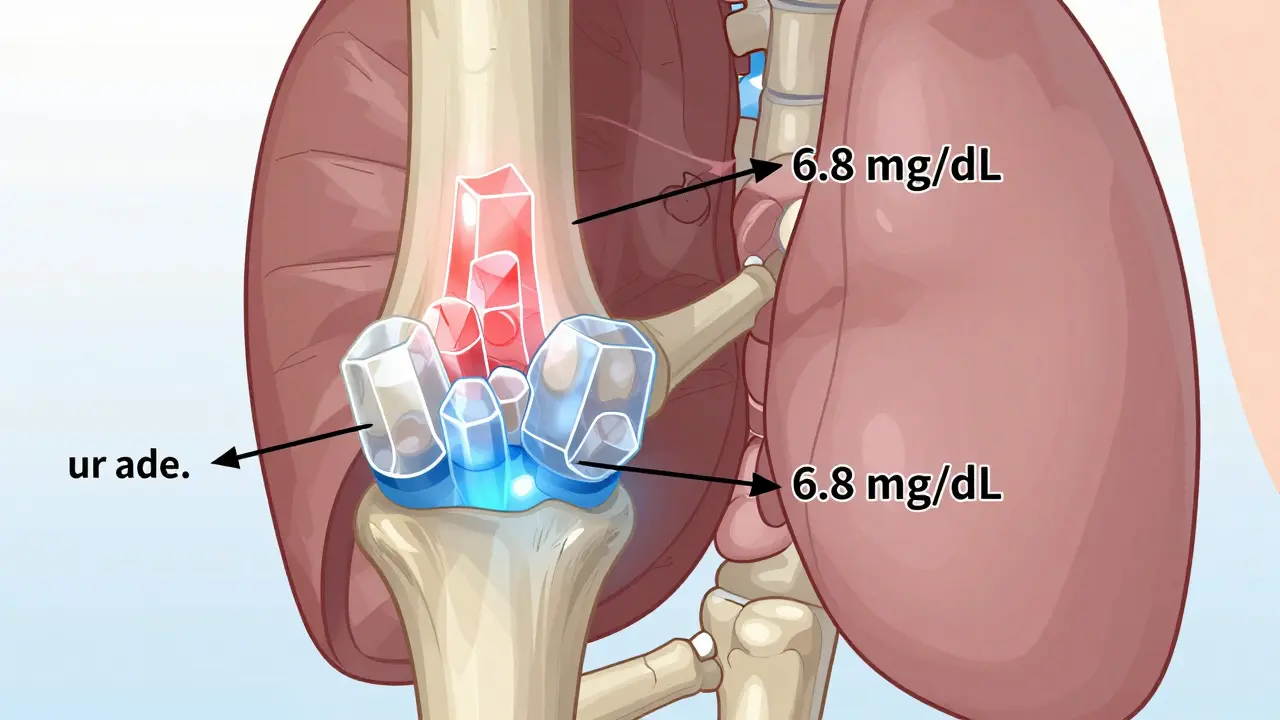 Urate Targets in Gout: How Allopurinol and Febuxostat Work to Prevent Flares